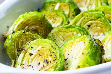 Creamy Parmesan Brussels Sprouts Recipe 
