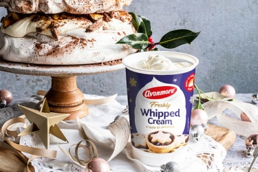 Chocolate Christmas Pavlova with Avonmore Whipped Cream