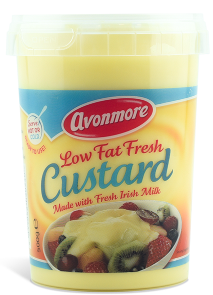 low fat custard