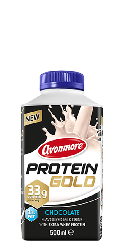 an image of avonmore protein milk gold