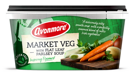 An image of avonmore market veg soup tub