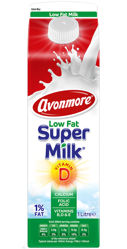 an image of a carton of low fat supermilk